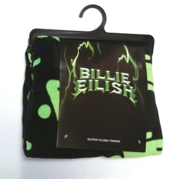 Billie Eilish Blohsh Throw Blanket Fleece 45x60 - Picture 2 of 5